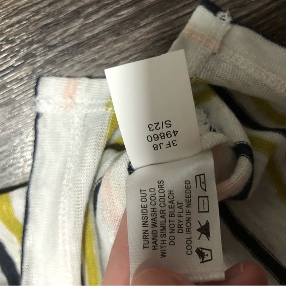 Orvis 100% Linen Striped T-shirt - Multicolor - Picture 4 of 4